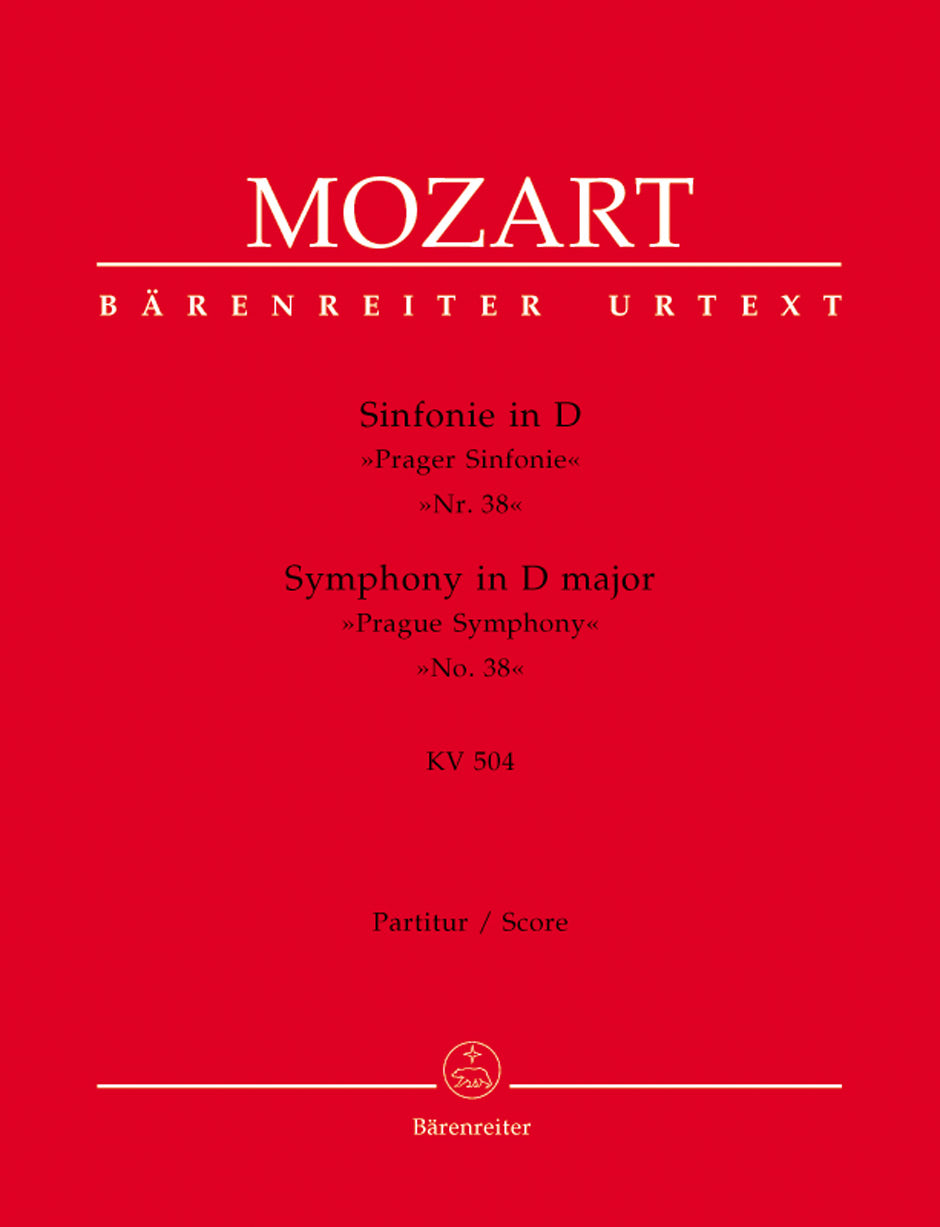 Mozart Symphony Nr. 38 D major K. 504 "Prague Symphony"