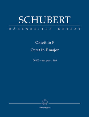 Schubert Octet F major op. post.166 D 803
