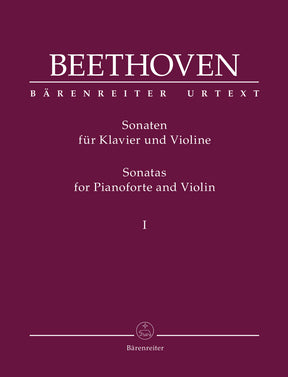 Beethoven Violin Sonatas Volume 1