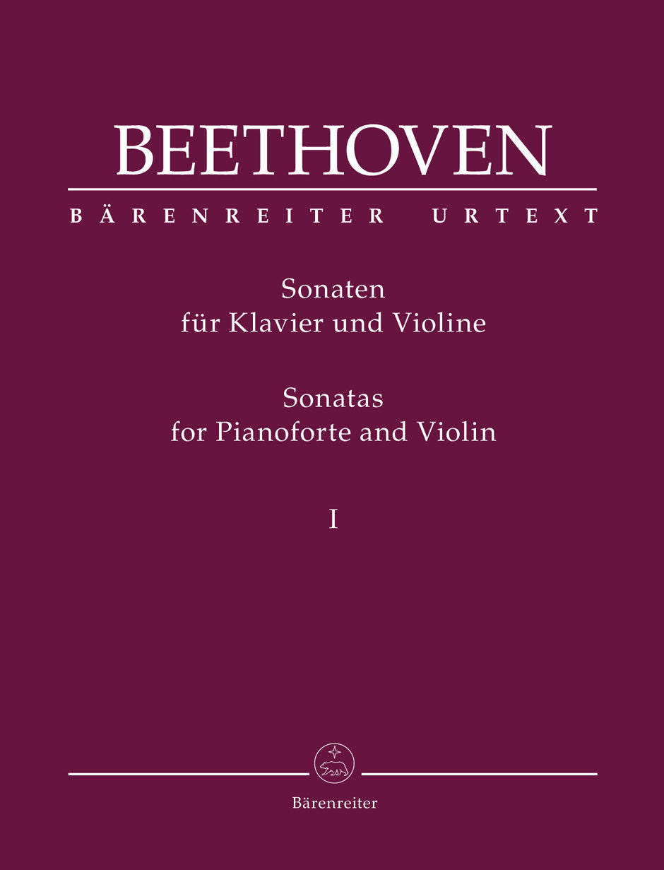 Beethoven Violin Sonatas Volume 1