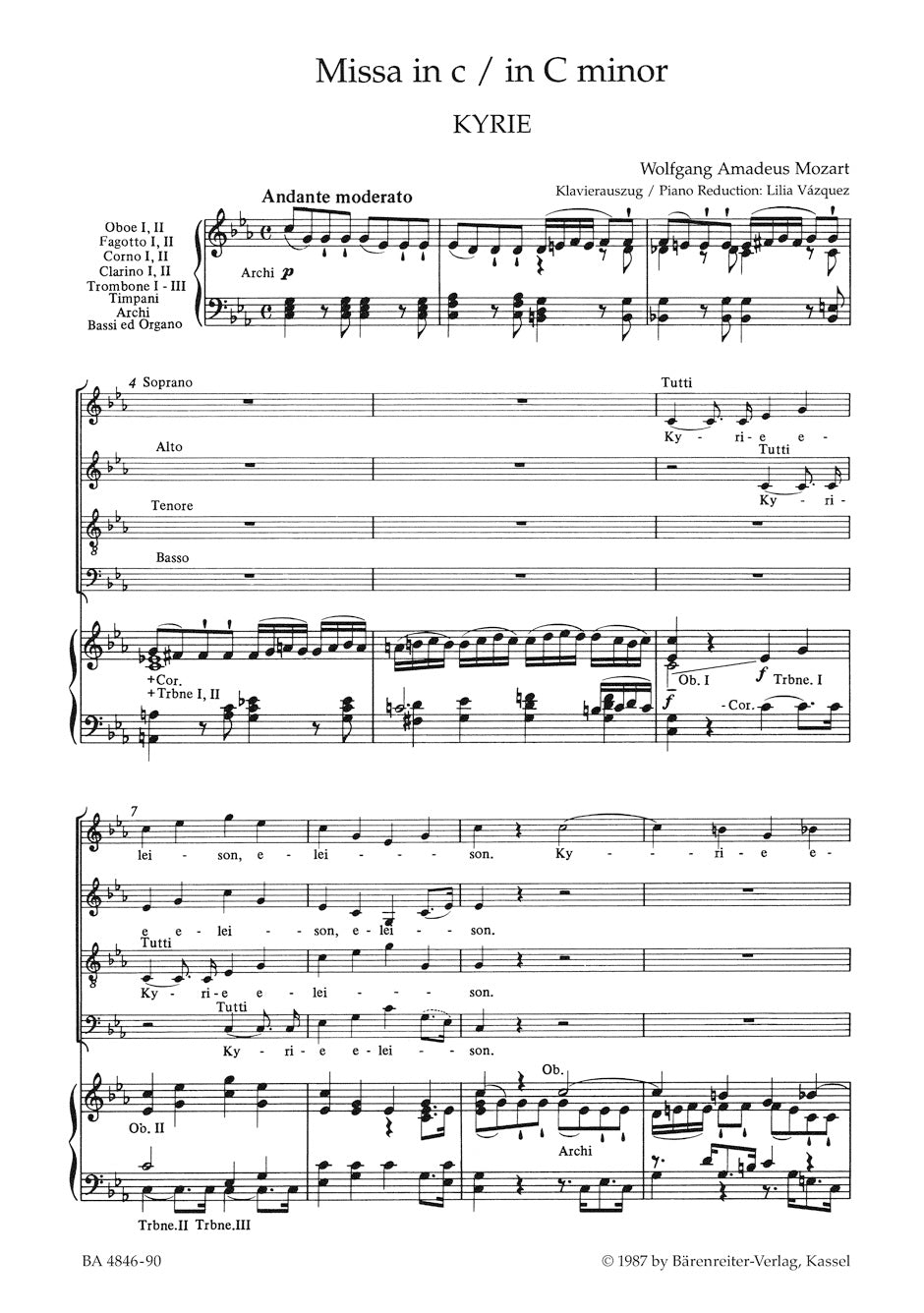 Mozart Missa C minor K. 427 (417a)