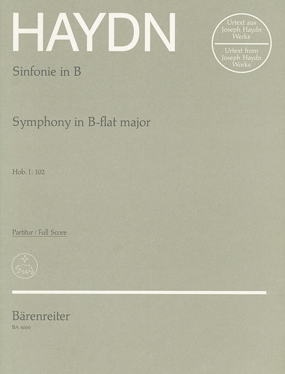 Haydn Symphony No. 10 B-Flat Major Hob 1:102