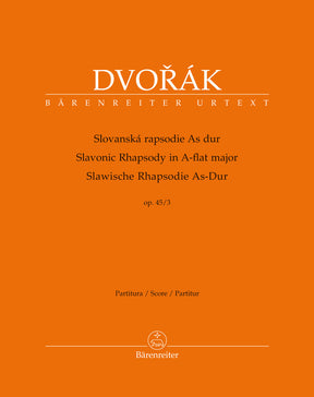 Dvorak Slavonic Rhapsody in A flat major op. 45 No. 3