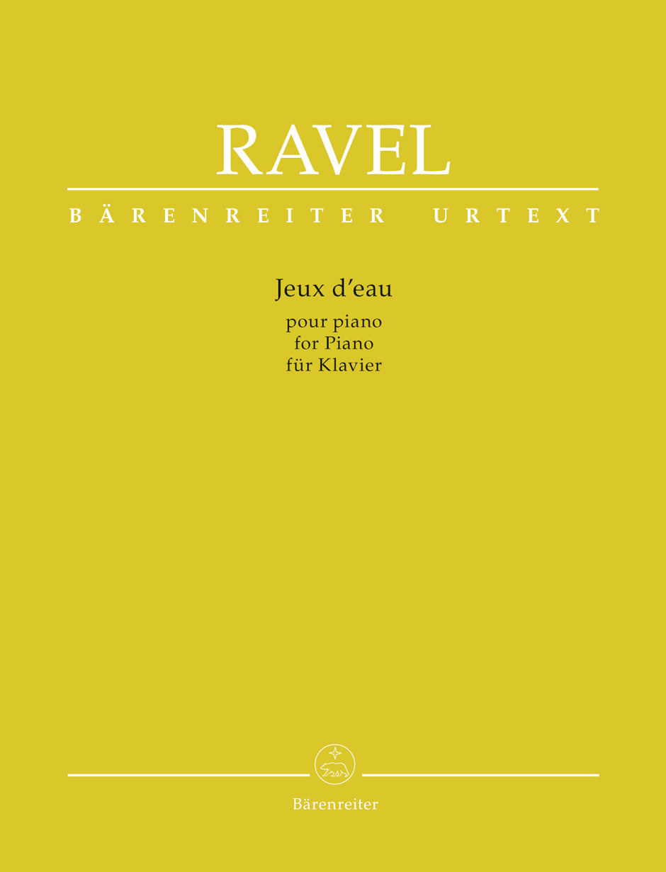 Ravel Jeux d'eau for Piano