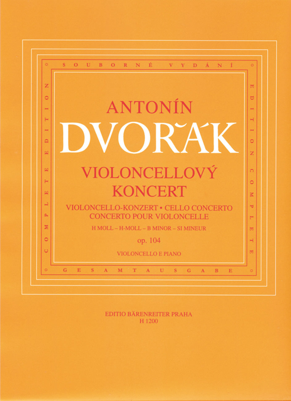 Dvorak Concerto for Violoncello and Orchestra B minor op. 104