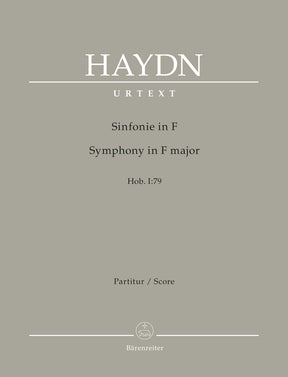 Haydn Symphony Nr. 79 in F major Hob. I:79