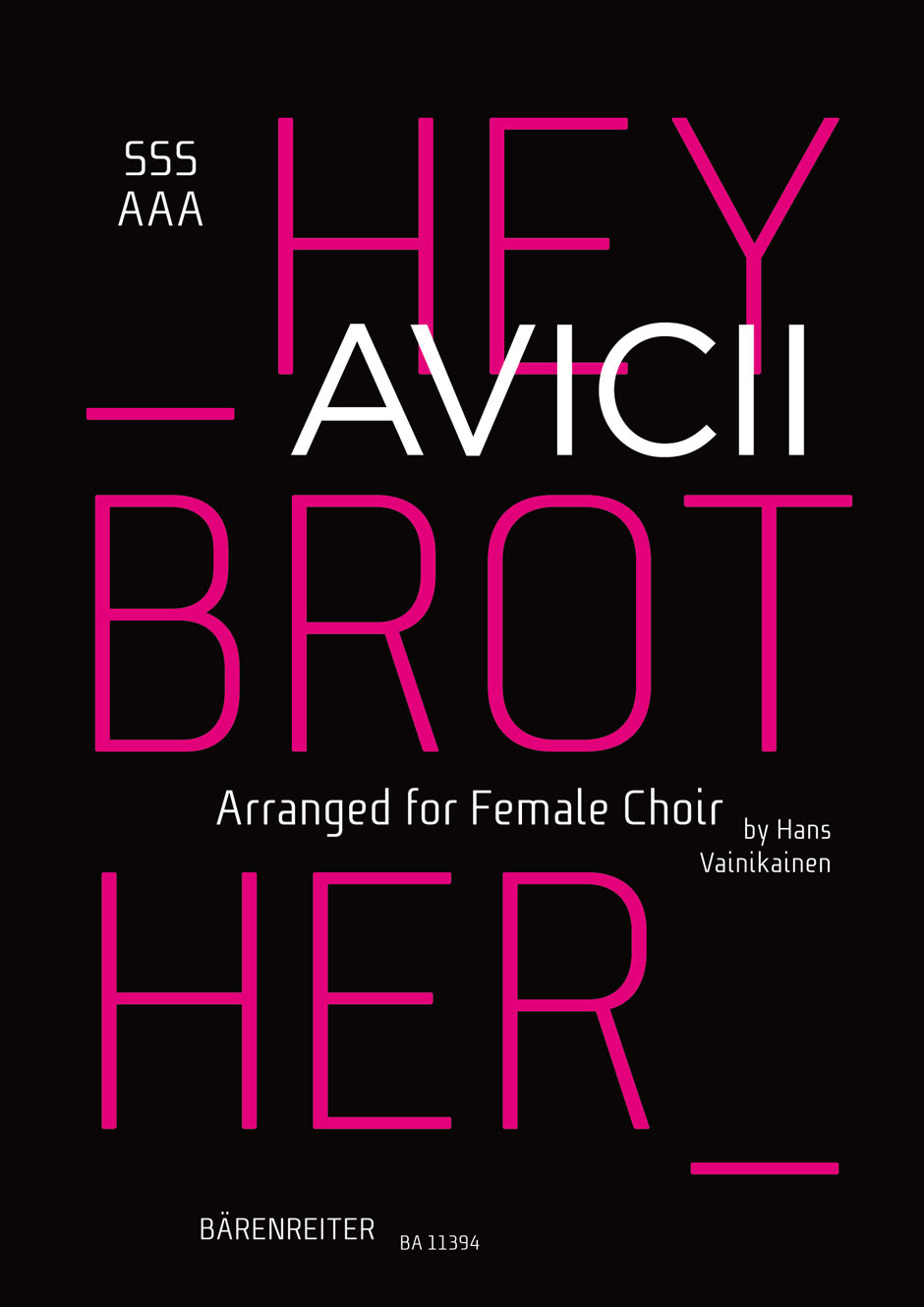 Hey Brother for female choir (SSSAAA)