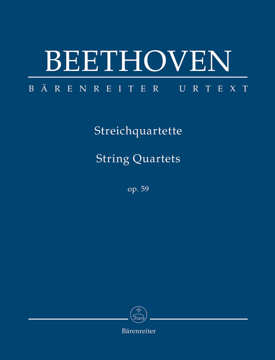 Beethoven String Quartets op. 59 Study Score