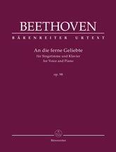 Beethoven An die ferne Geliebte for Voice and Piano op. 98