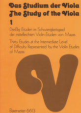 The Study of the Viola Volume 1