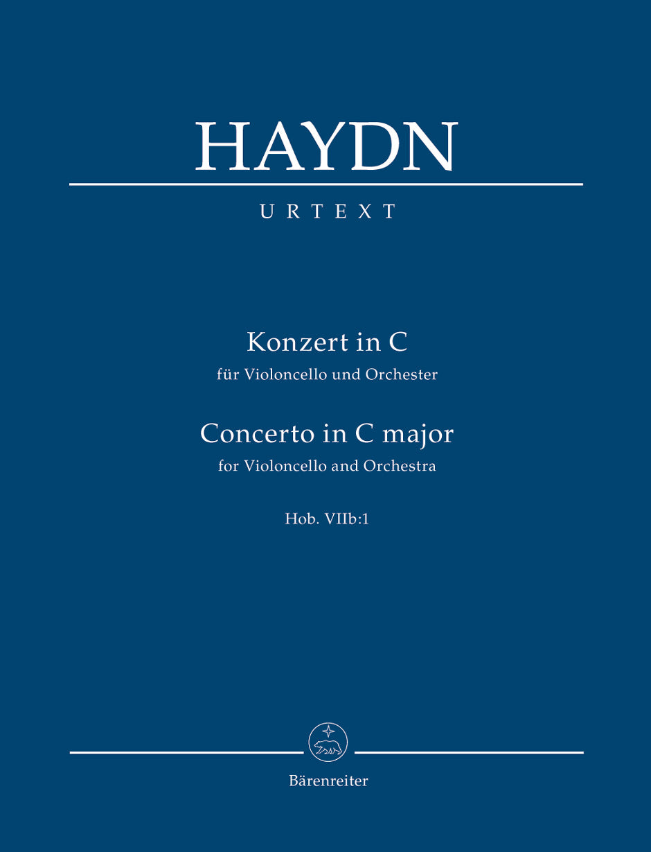 Haydn Concerto for Violoncello and Orchestra C major Hob.VIIb:1