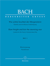 Bach How bright and fair the morning star BWV 1 -Cantata for the Feast of Annunciation Day-