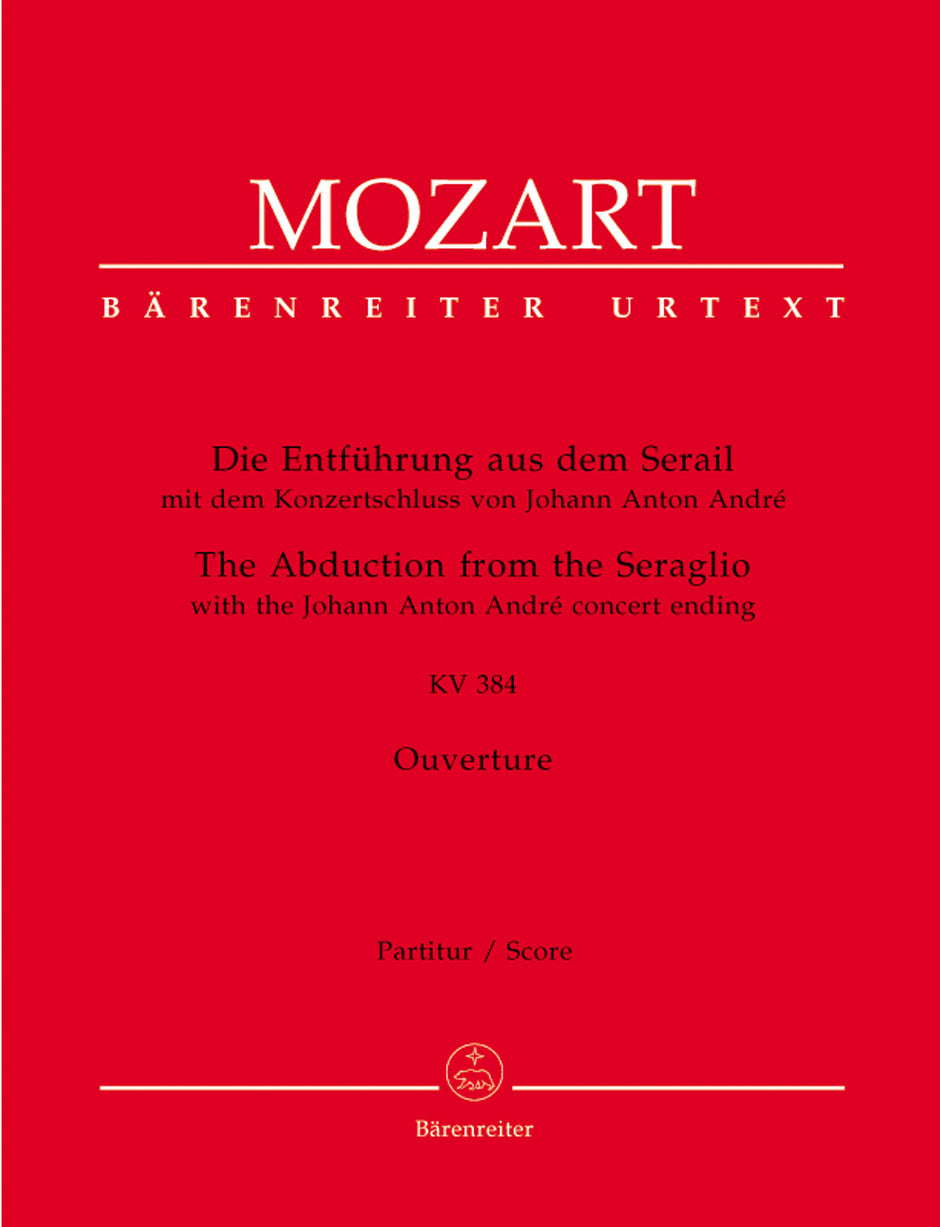 Mozart The Abduction from the Seraglio K. 384 -Overture with the Johann Anton André concert ending-
