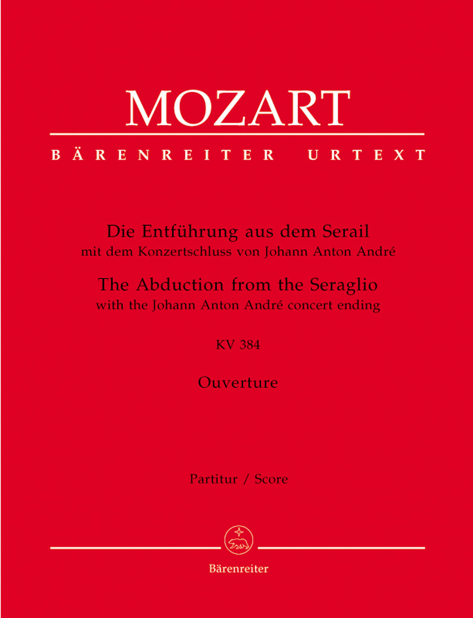 Mozart The Abduction from the Seraglio K. 384 -Overture with the Johann Anton André concert ending-