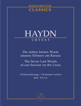 Haydn The Seven Last Words of our Saviour on the Cross Hob. XX:1A -Orchestral version of 1785