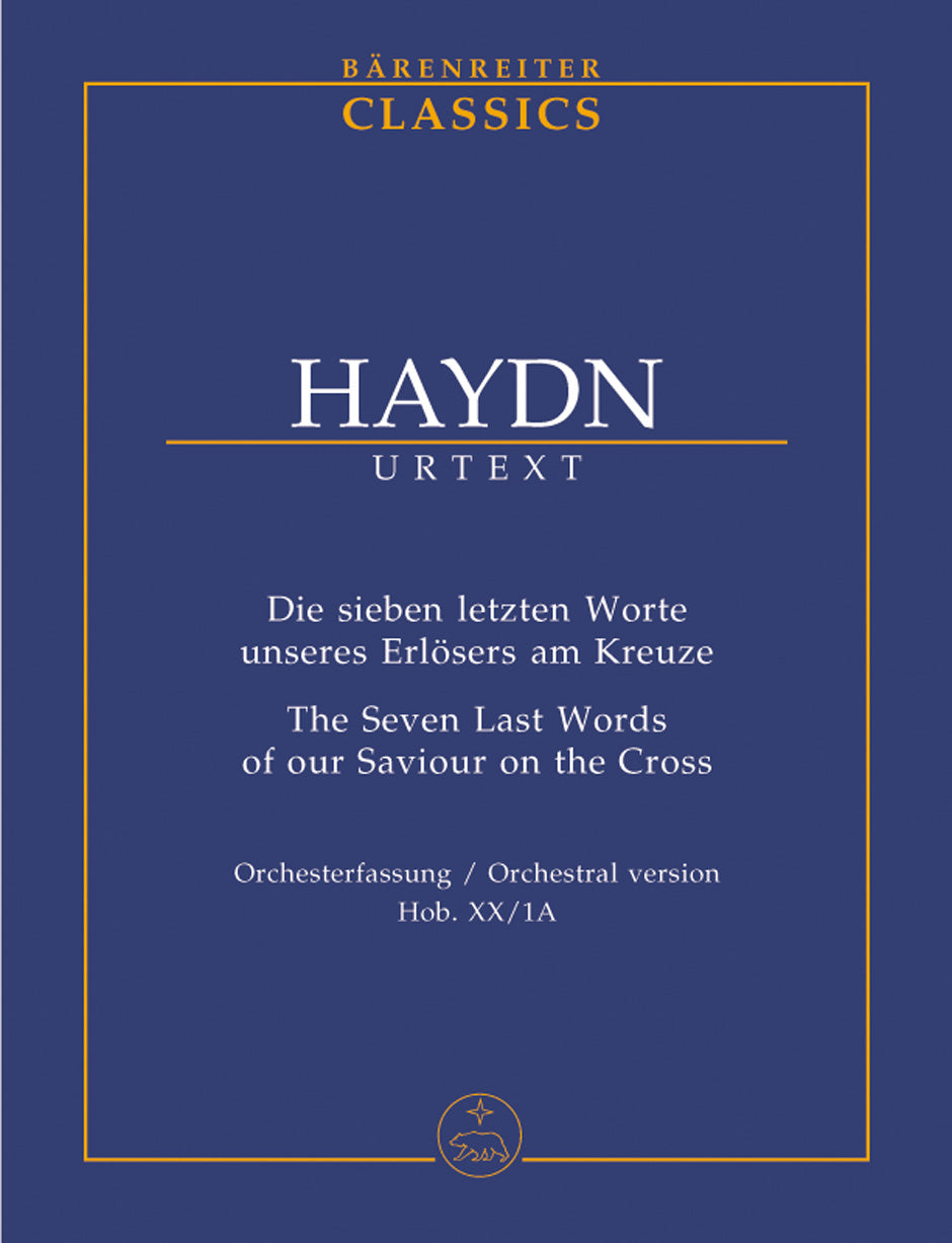 Haydn The Seven Last Words of our Saviour on the Cross Hob. XX:1A -Orchestral version of 1785