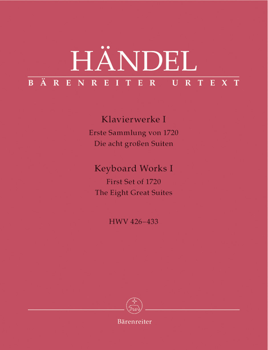 Handel Keyboard Works, Volume 1