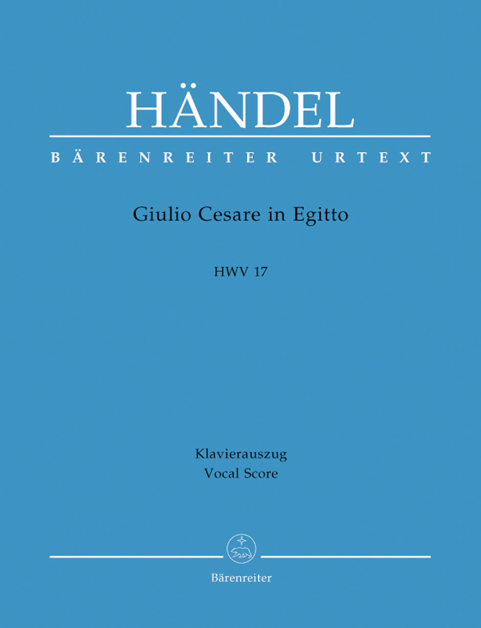 Handel Giulio Cesare in Egitto HWV 17 -Opera in three acts-
