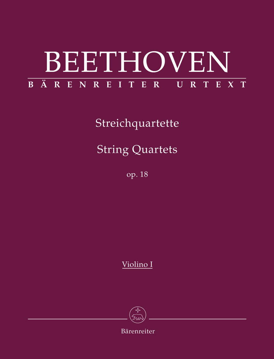 Beethoven String Quartets Opus 18