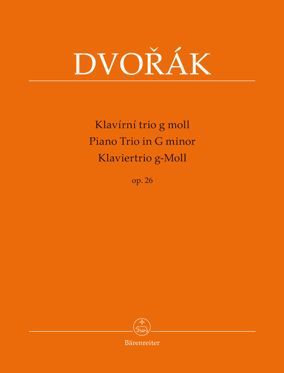 Dvorak Piano Trio in g minor Opus 26