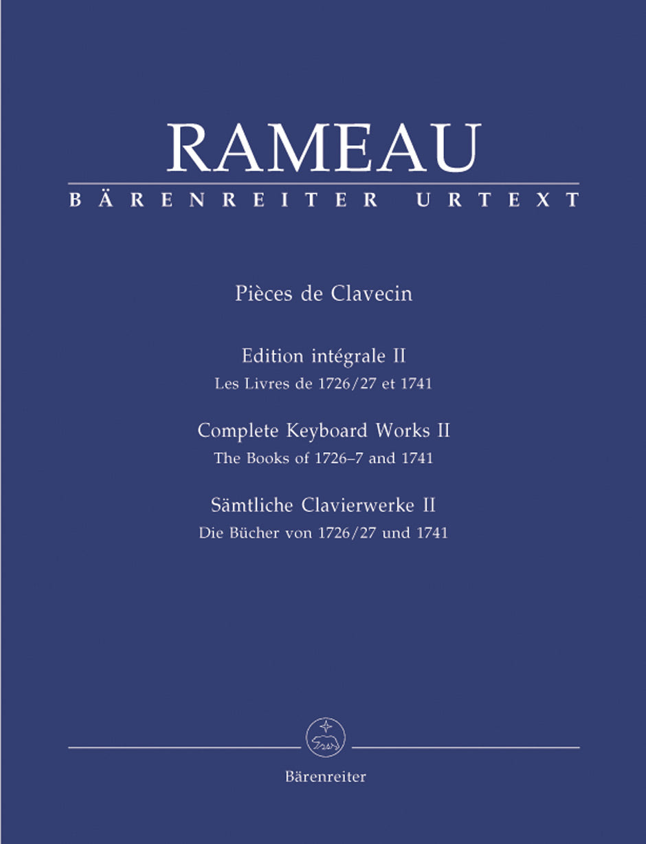 Rameau Sämtliche Clavierwerke, Band II
