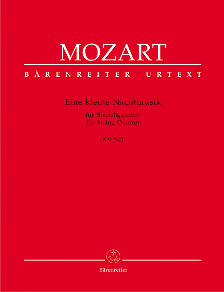 Mozart Eine kleine Nachtmusik for String Quartet K 525
