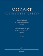 Mozart Concerto for Piano and Orchestra Nr. 17 G major K. 453