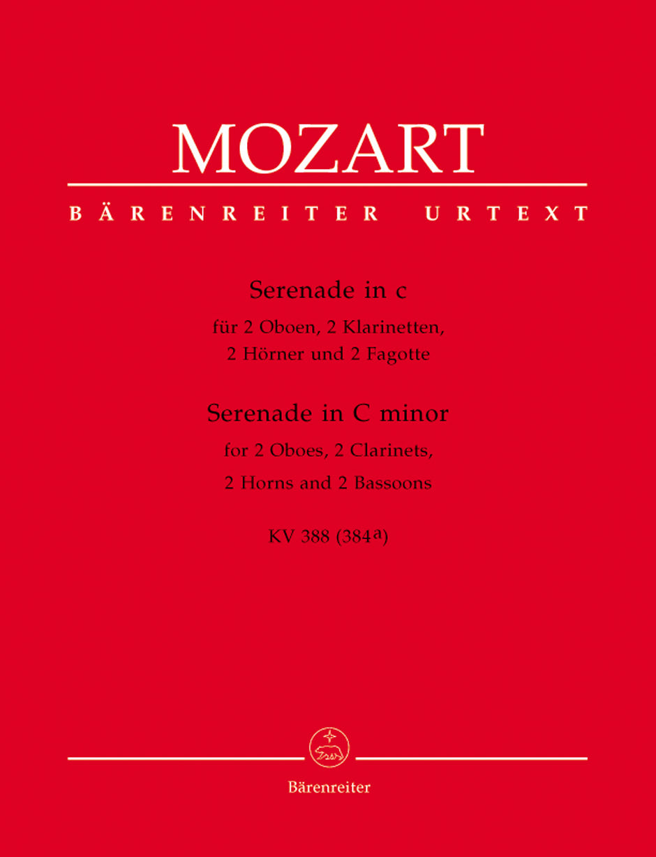 Mozart Serenade in c minor K 388 (384a)