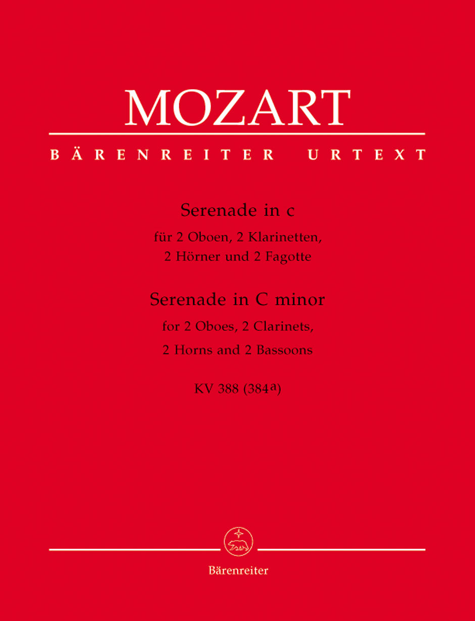 Mozart Serenade in c minor K 388 (384a)