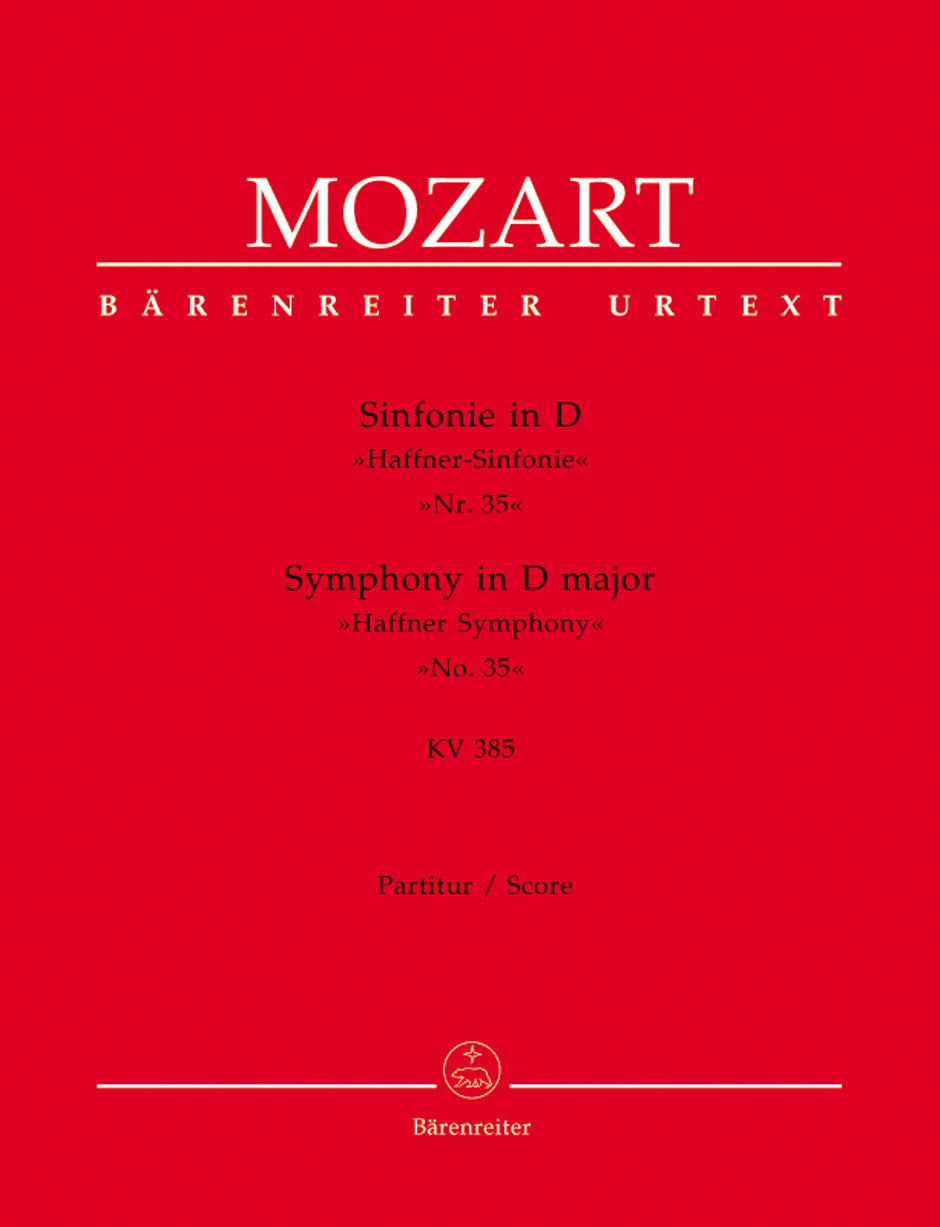 Mozart Symphony Nr. 35 D major K. 385 "Haffner Symphony"