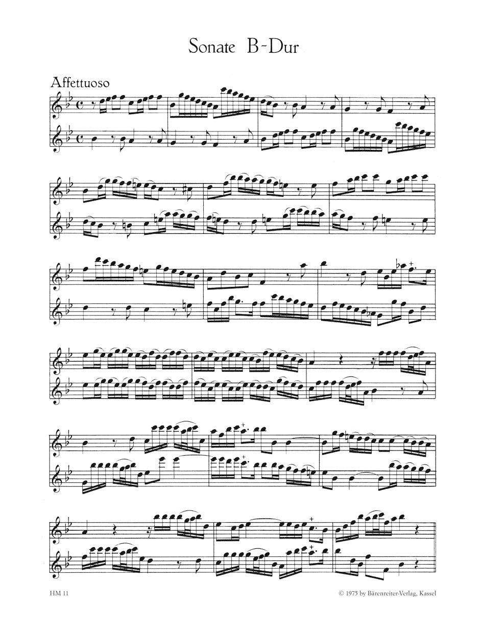 Telemann: 3 Duets for 2 Melodic Instruments (from "Der getreue Musikmeister")