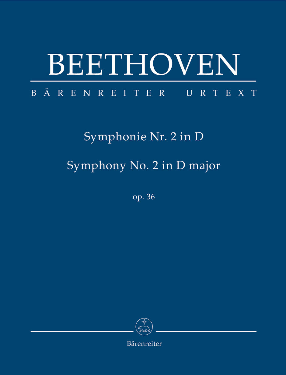 Beethoven Symphony Nr. 2 D major op. 36 Study Score