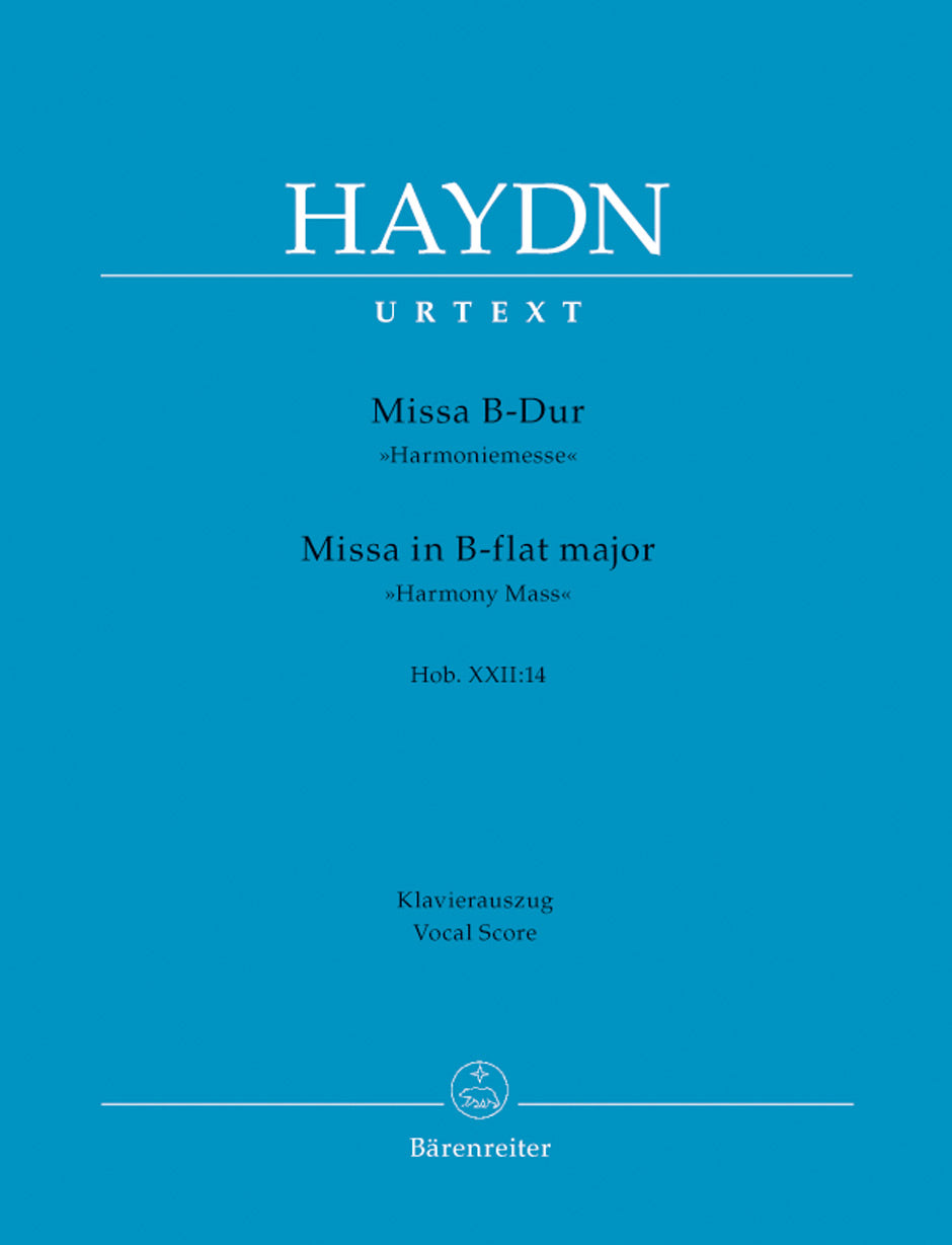 Haydn Missa B-flat major Hob.XXII:14 "Harmony Mass"