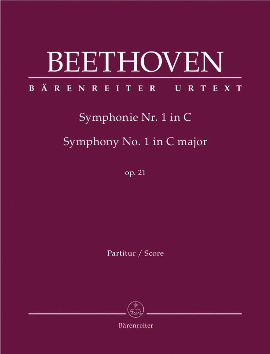 Beethoven: Symphony No. 1 in C major, op. 21 Full Score