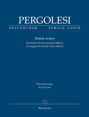 Pergolesi Stabat mater (Arranged for female choir (SMA))
