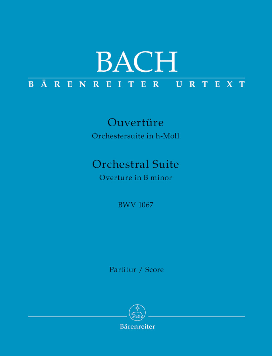 Bach Orchestral Suite (Overture) B minor BWV 1067 Full Score