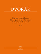 Dvorak Piano Quartet in E flat major Opus 87