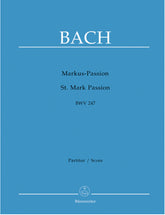 Bach St. Mark Passion BWV 247 -Rezitative und turbae von Reinhard Keiser (1674-1739)- (A reconstruction)