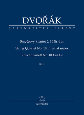 Dvorak String Quartet Nr. 10 Es-Dur op. 51