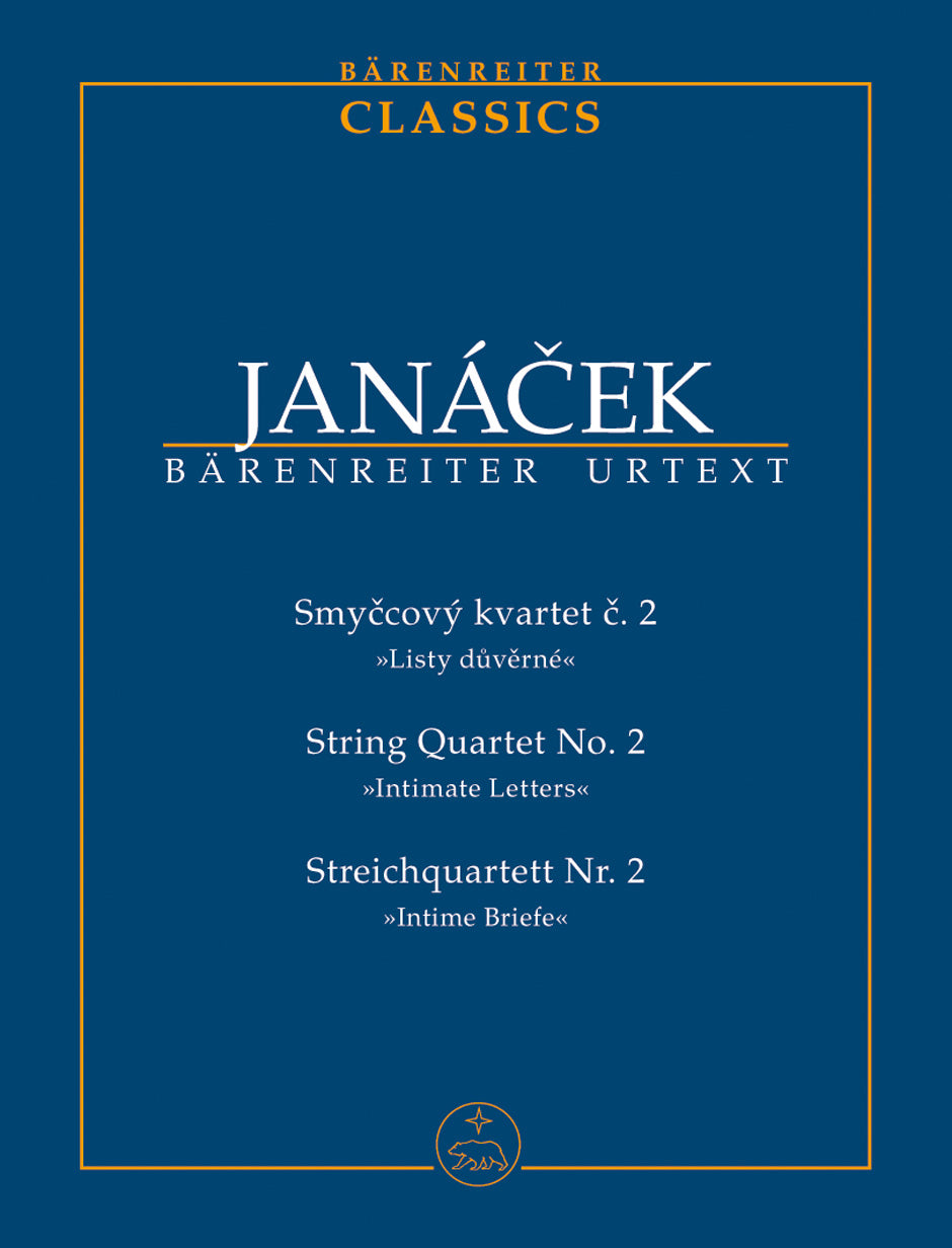 Janacek String Quartet Nr. 2 "Intimate Letters"