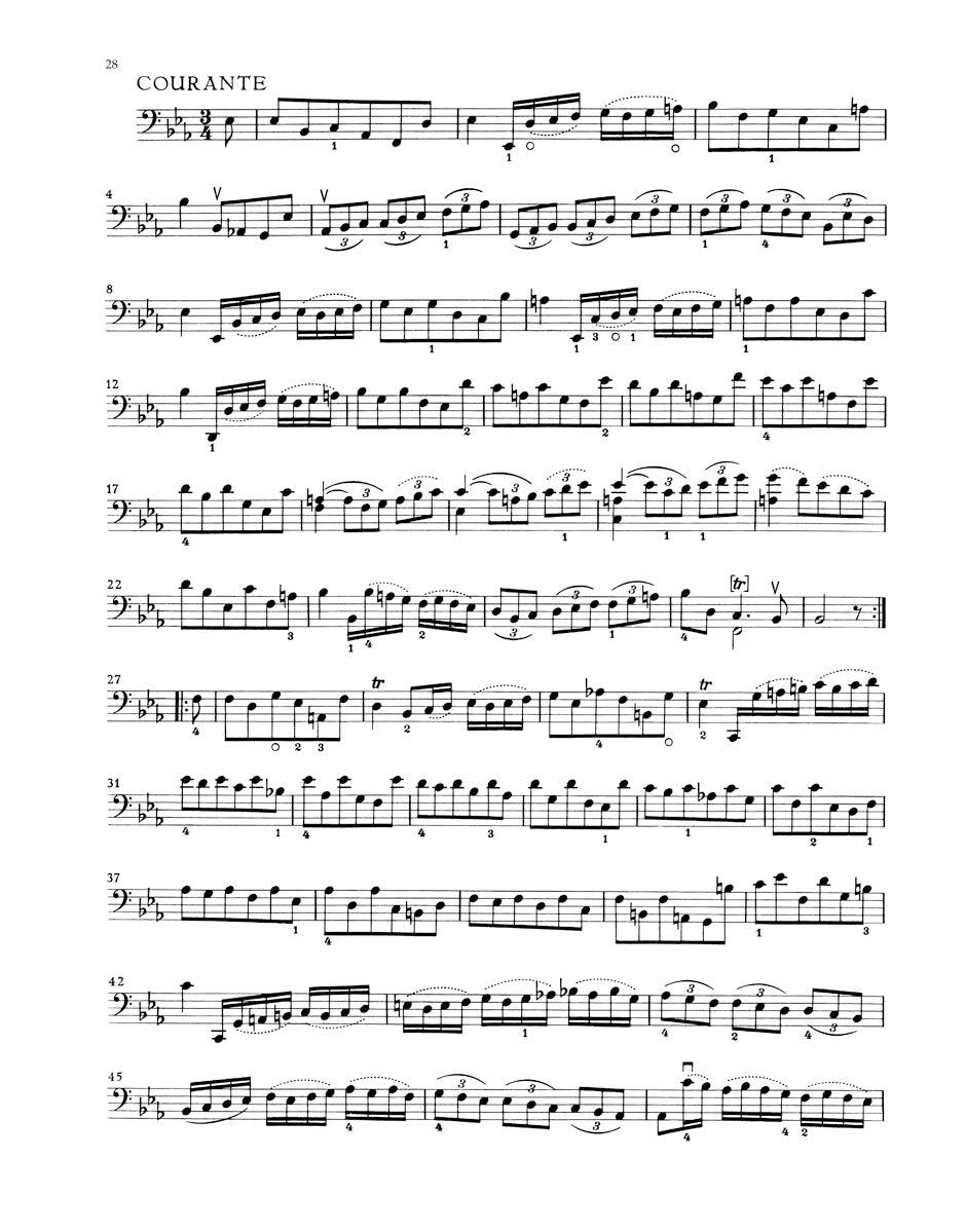 Bach Six Suites for Violoncello solo BWV 1007-1012