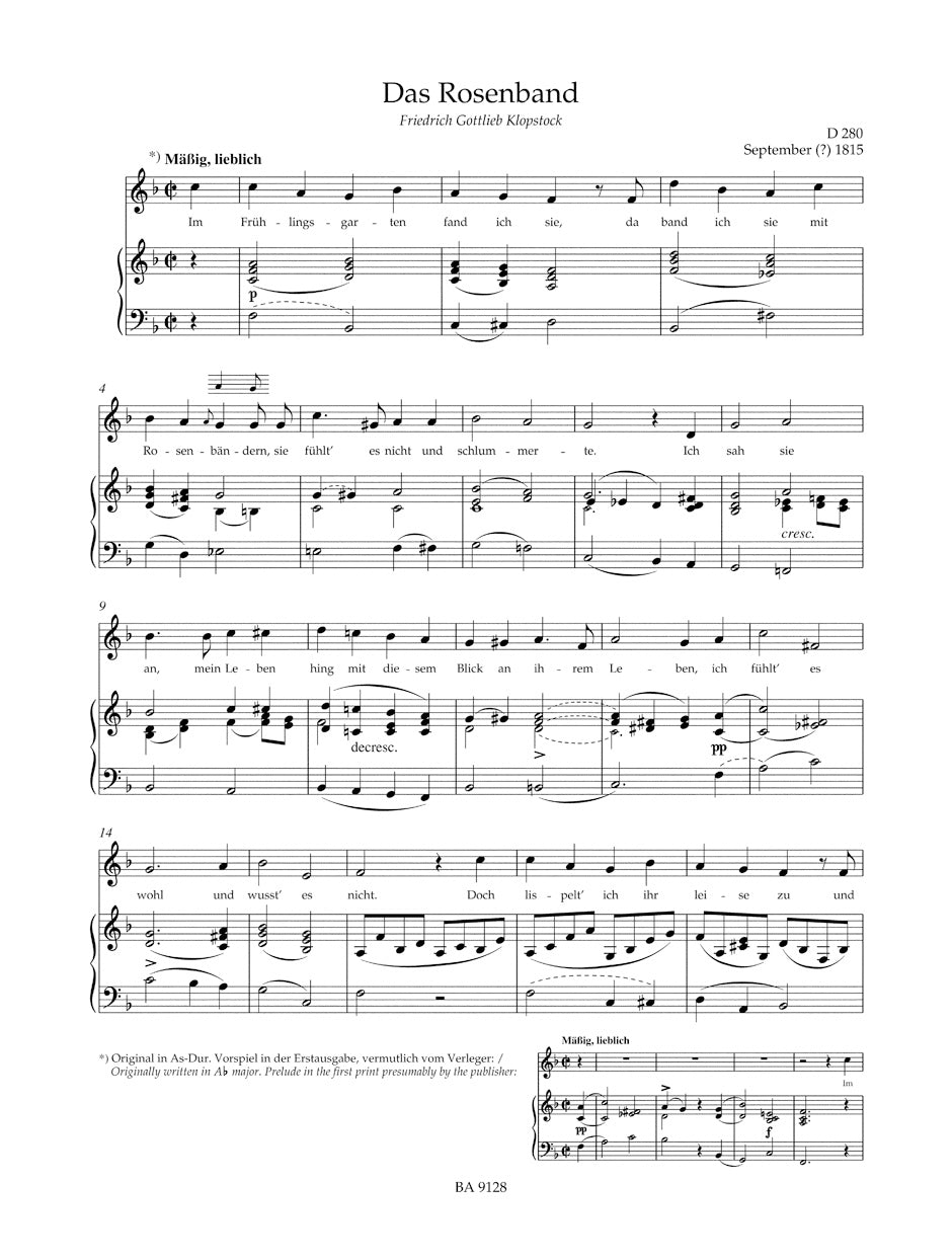 Schubert Lieder, Volume 8 (Medium voice)