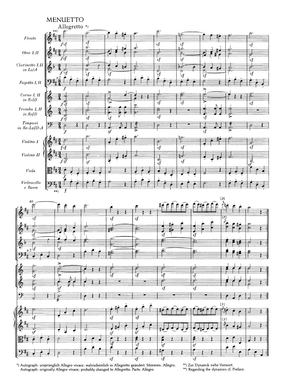 Schubert Symphony No. 1 D major D 82 (1813)