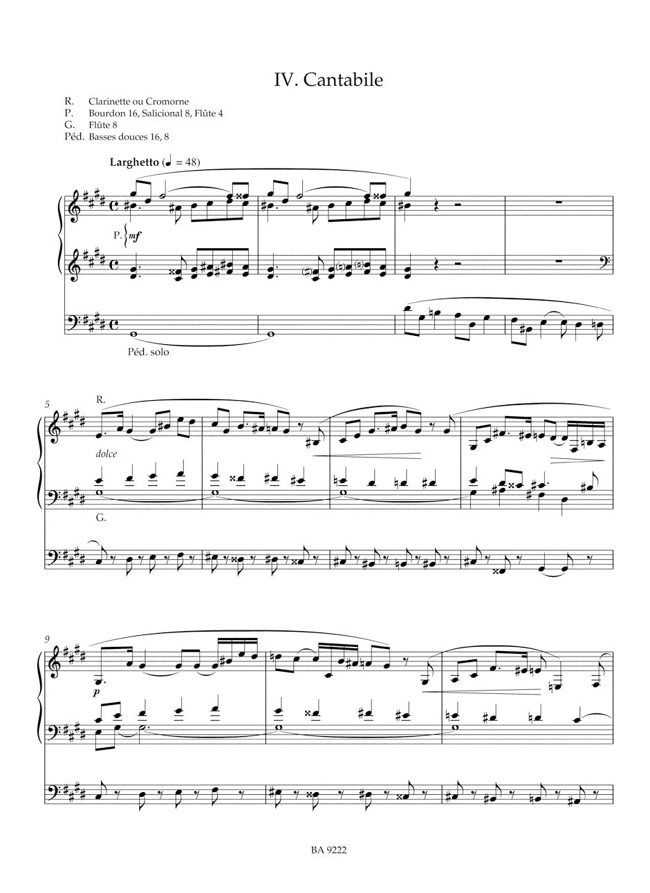 Vierne Second Symphony op. 20 (1902/03)