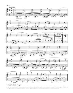 Beethoven 33 Variations on a Waltz for Piano op. 120 "Diabelli Variations"