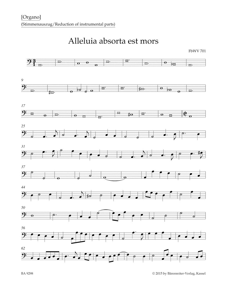 Froberger Works for Ensemble and Catalogue of the Complete Works (FbWV)