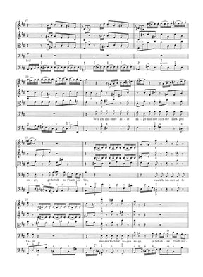 Bach Be quiet, chatter not BWV 211 "Coffee Cantata" Study Score