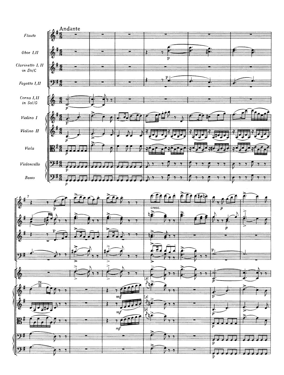 Schubert Symphony No. 1 D major D 82