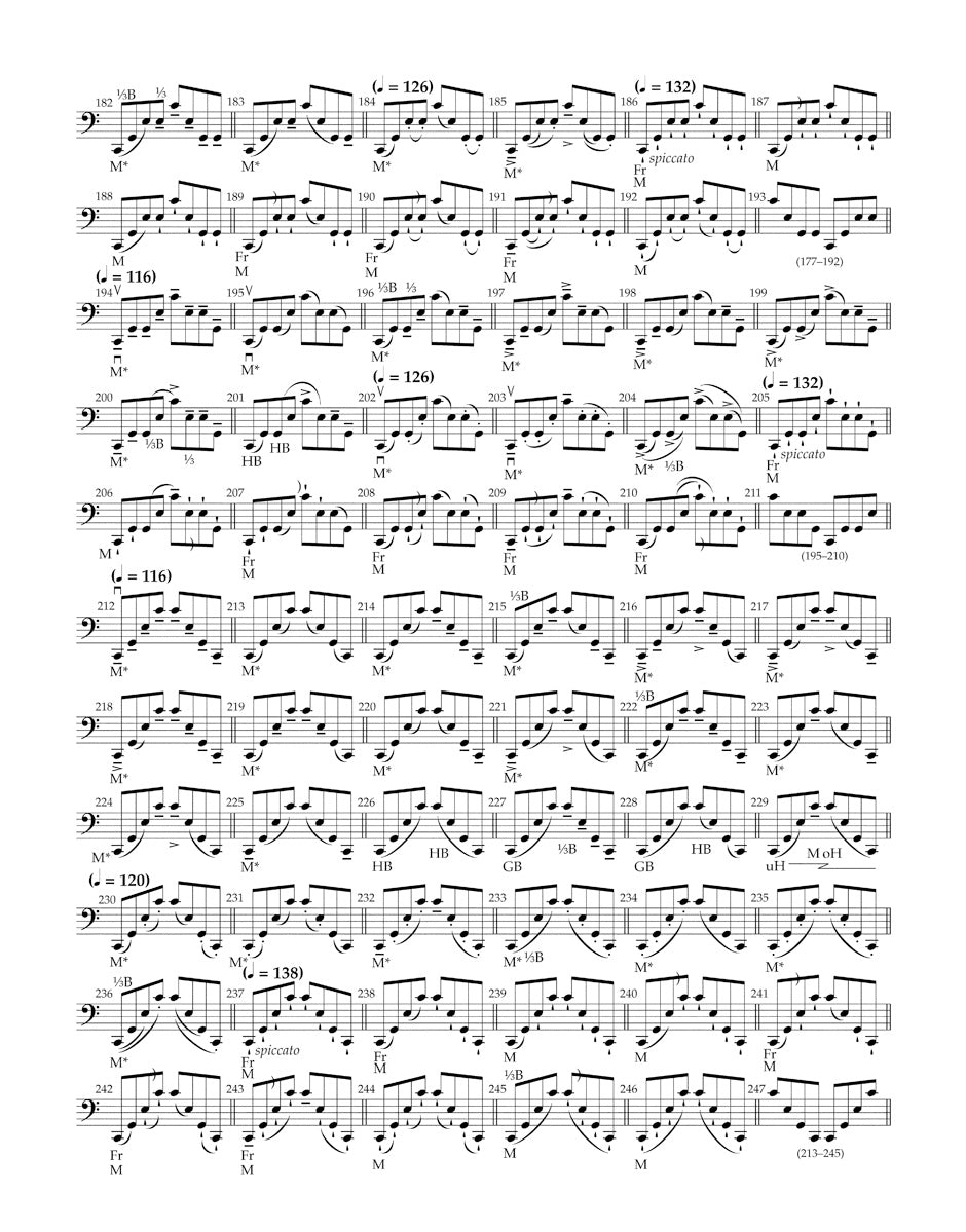 Sevcik School of Bowing Technique  for Violoncello op. 2 (Heft 5 und 6)