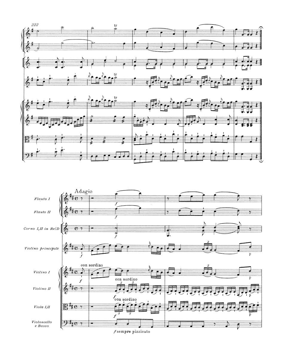 Mozart Concerto for Violin and Orchestra Nr. 3 G major K. 216